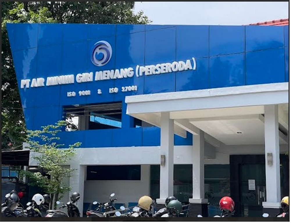 MILIK BERSAMA: Tampak luar kantor PT AMGM yang ada di Kota Mataram.