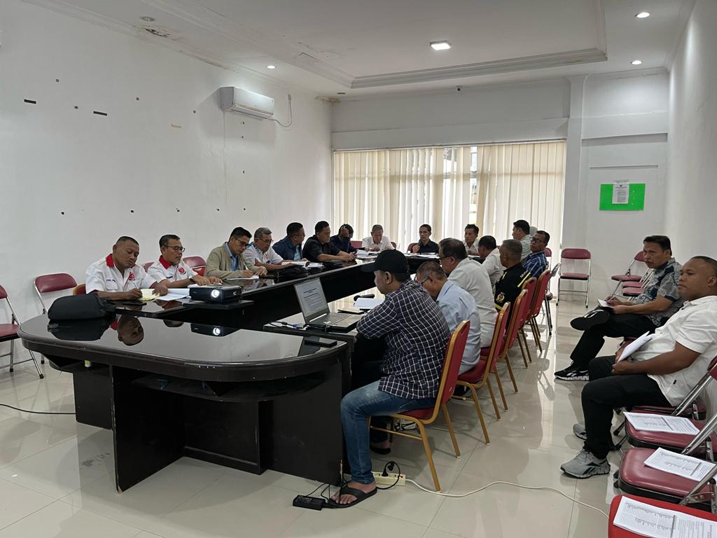 PEMBAHASAN AWAL: KONI NTB menggelar rapat koordinasi membahas Porprov XII NTB bersama KONI dan Dispora kabupaten/kota, beberapa waktu lalu.