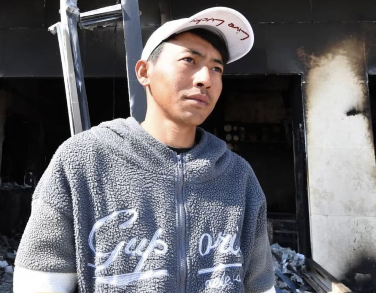 Sugiyanto, WNI yang menyelamatkan puluhan korban kebakaran hutan di Korea Selatan, belum lama ini.