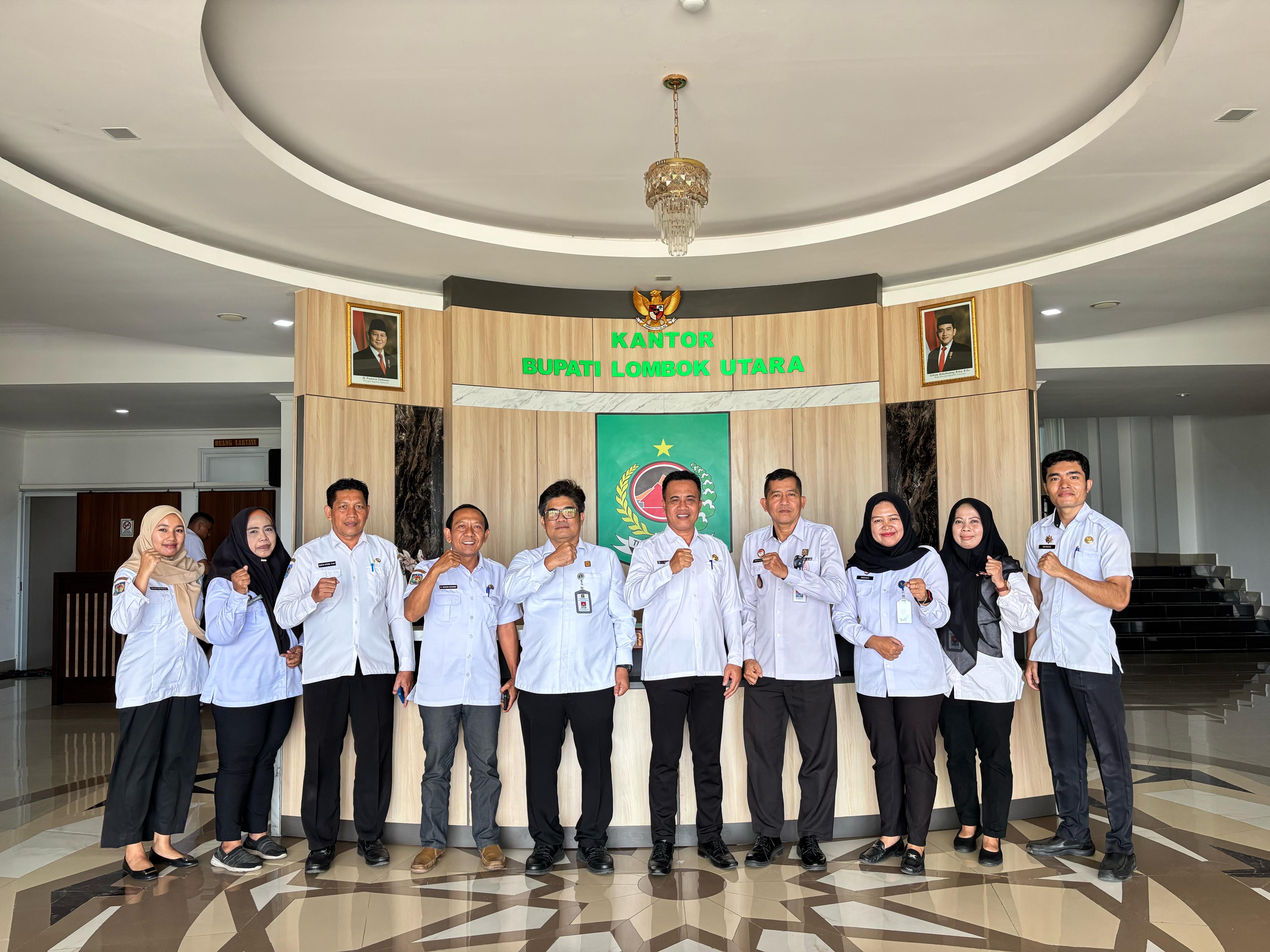 Panselda melakukan penilaian terhadap 8 desa di Kabupaten Lombok Utara, Selasa (16/4).