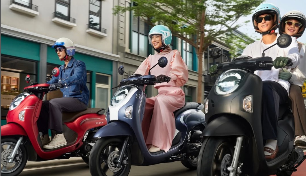 BERKELAS: Inilah Honda Scoopy, salah satu produk unggulan Honda. (Honda for Lombok Post)