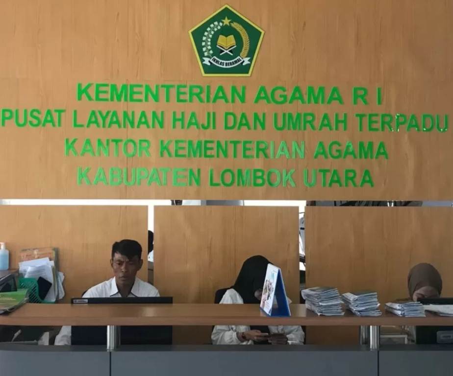 SIAP BERANGKAT: Kemenag KLU masih menunggu pembagian kloter resmi Kanwil Kemenag NTB.