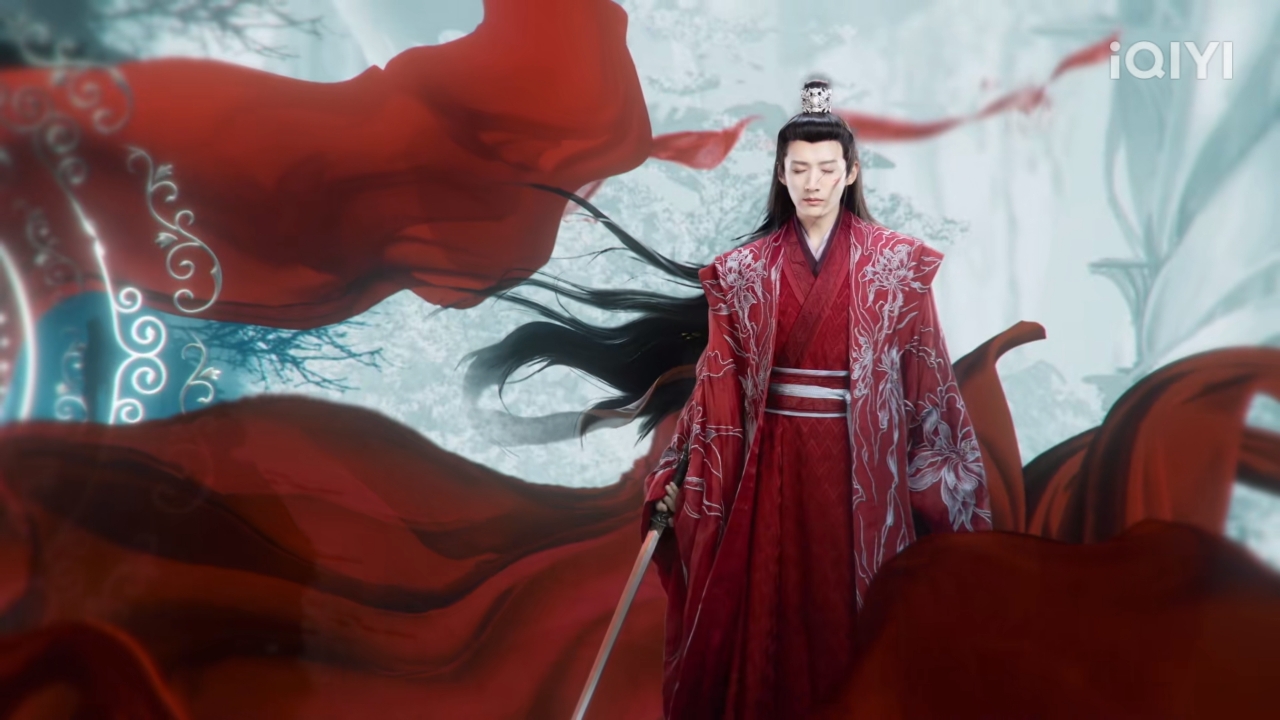 Liu Xue Yi dalam poster drama China terbarunya Love Never Fails
