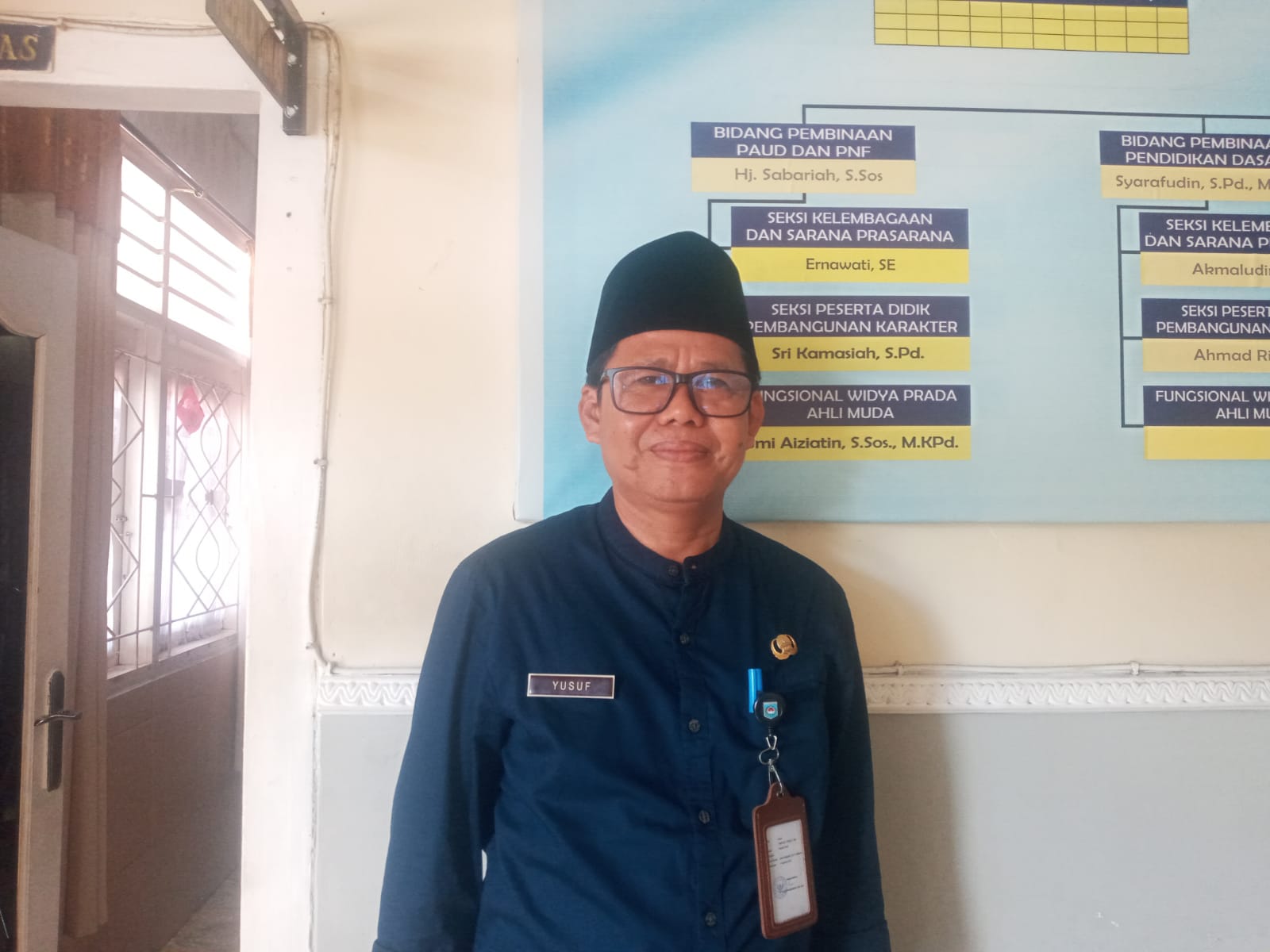 Kepala Dinas Pendidikan Mataram Yusuf