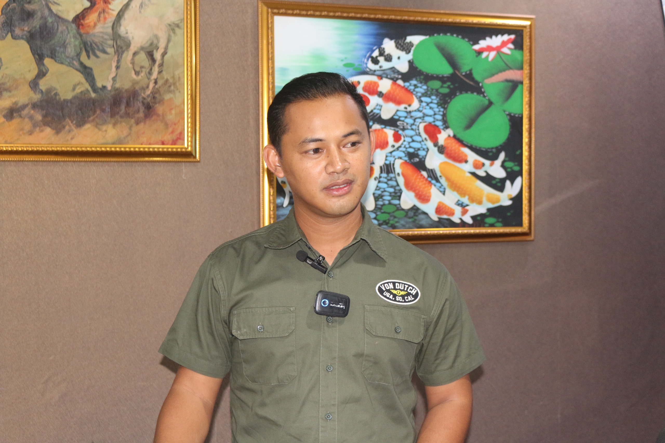 Kasatreskrim Polresta Mataram AKP Regi Halili. (Harli/Lombok Post)