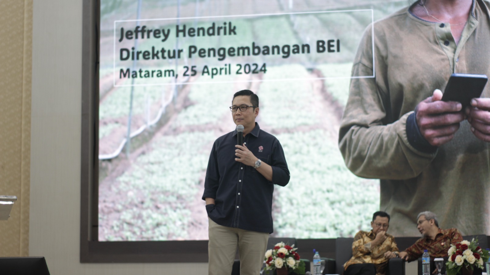 Direktur Pengembangan BEI Jeffrey Hendrik