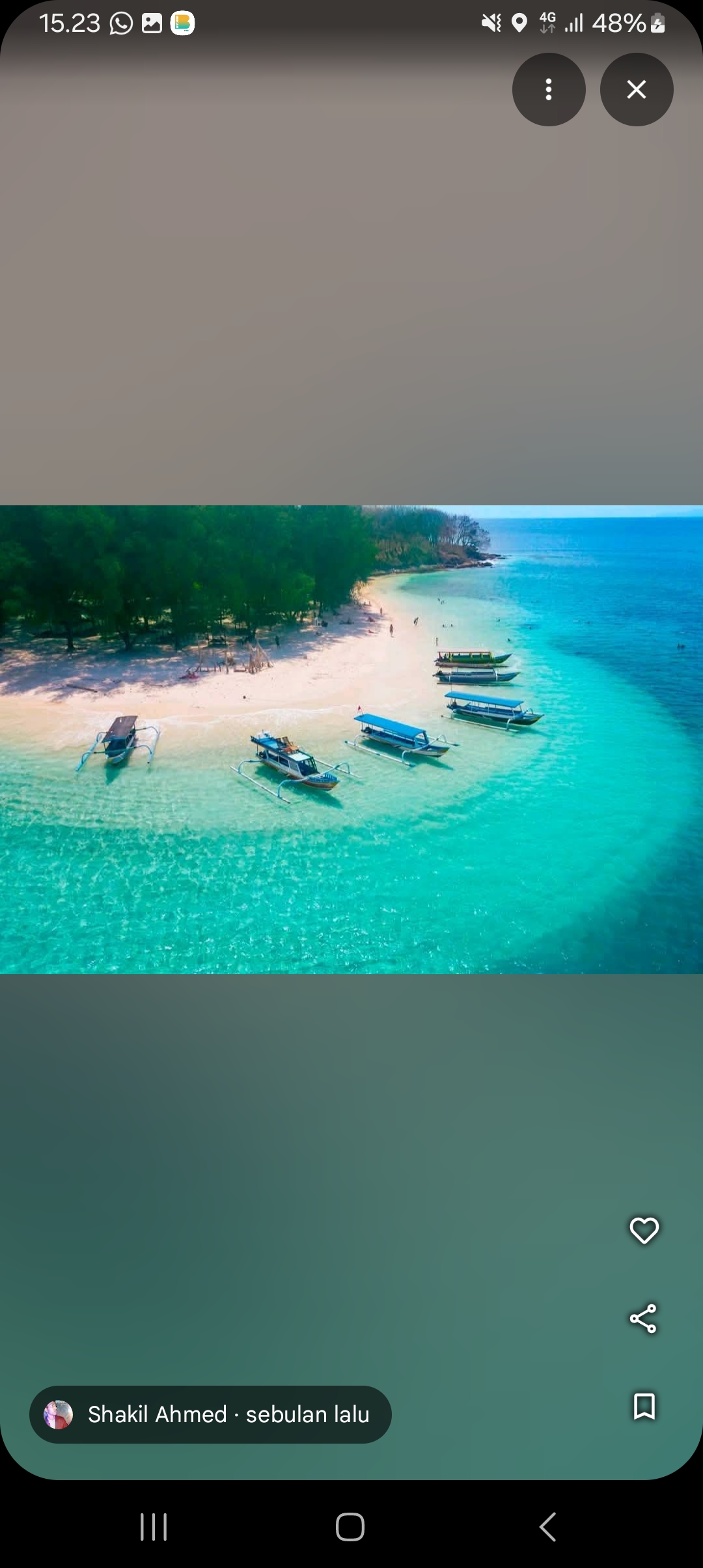 Gili masuk dalam list pantai di Lombok yang unik dan pantai terindah di Lombok