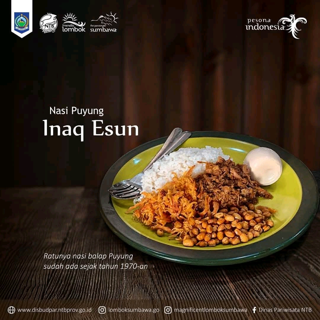 Nasi Balap Puyung jadi makanan khas Lombok