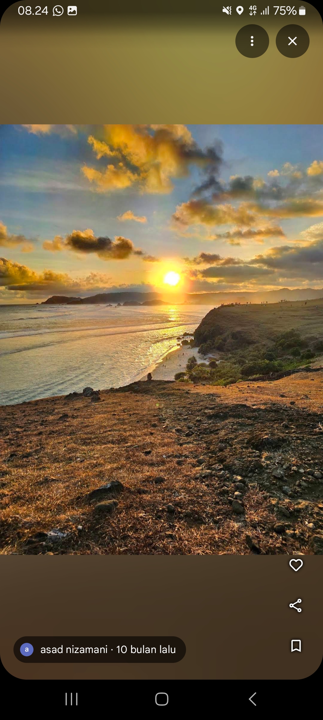 Bukit Merese masuk ke dalam tempat wisata di Lombok yang tersembunyi