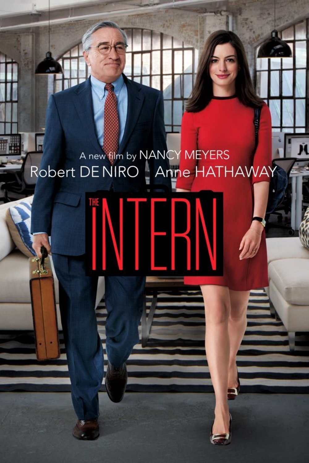 Poster film The Intern versi Hollywood tahun 2015 lalu.