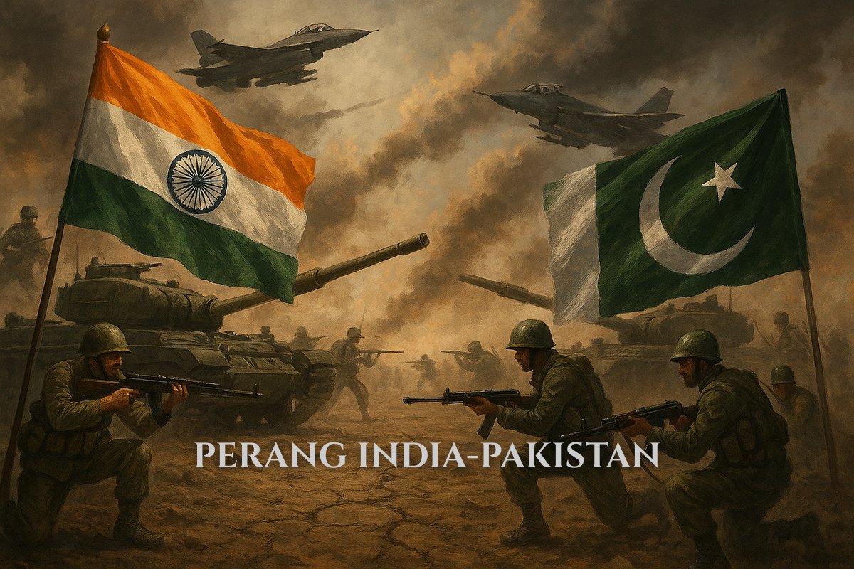 TERUS BERTIKAI: Konflik dua negara yang bertetangga antara India dan Pakistan masih terus terjadi hingga saat ini. (internet)