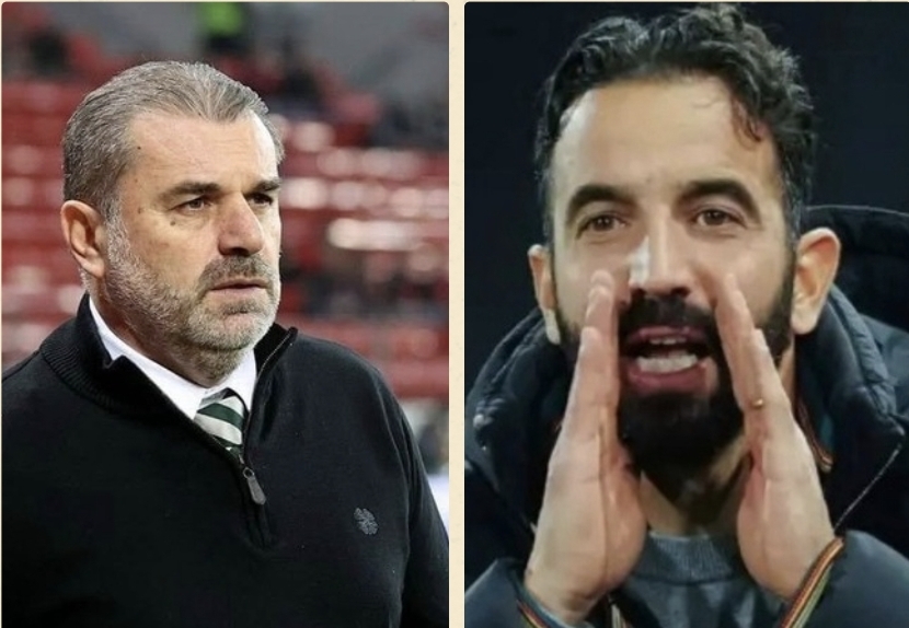 Ange Postecoglou dan Ruben Amorim sama-sama ingin juara.