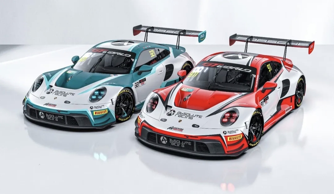 Di seri Sirkuit Mandalika Absolute Racing membawa dua unit Porsche 911 GT3 R (model 992). (Foto: instagram)