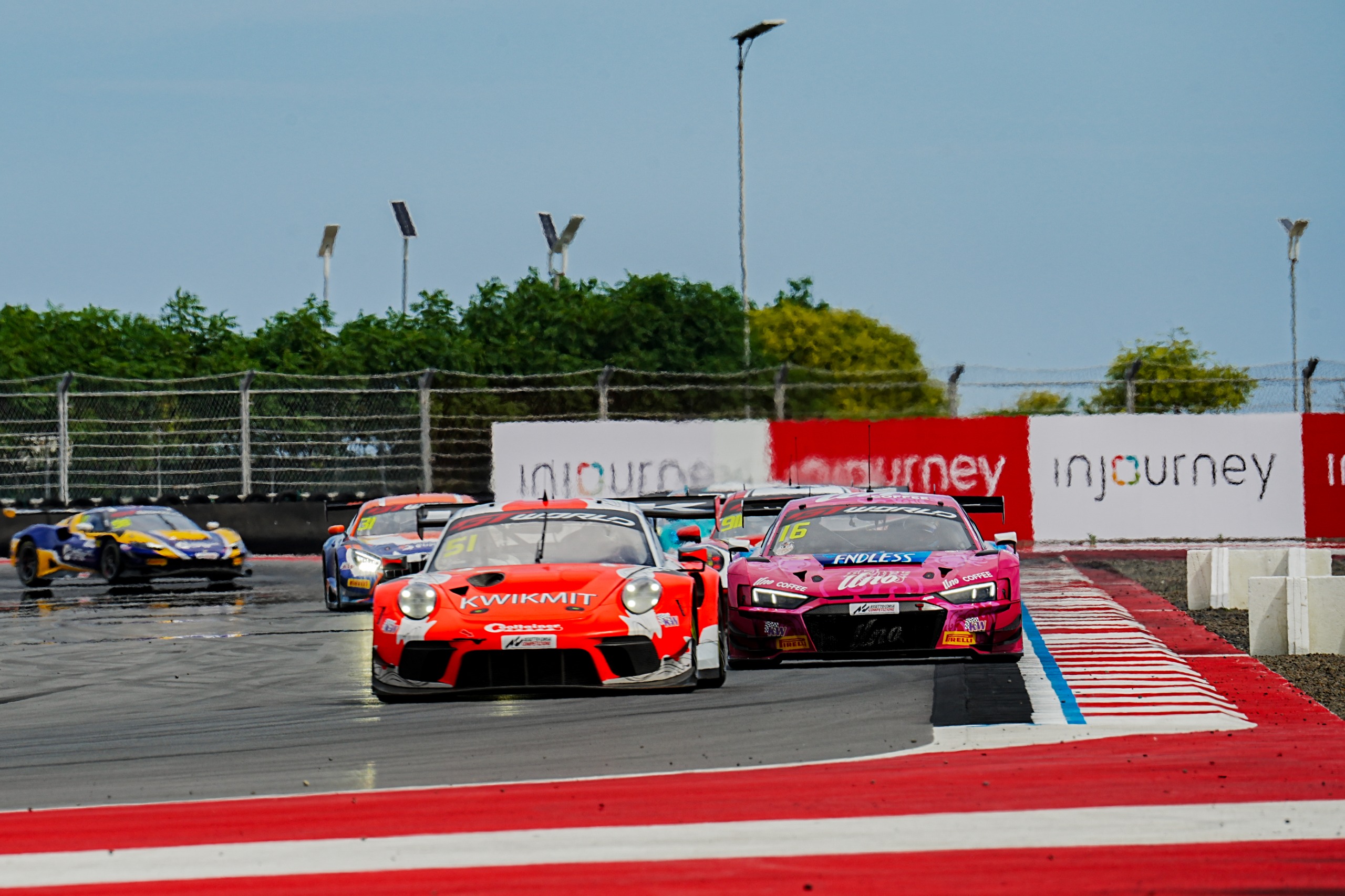Fitri Eri dari Bumida Racing juarai Race Pertama Subaru BRZ Super Series di GT World Challenge Asia 2025, Sirkuit Internasional Mandalika, Lombok Tengah, Sabtu (10/5).