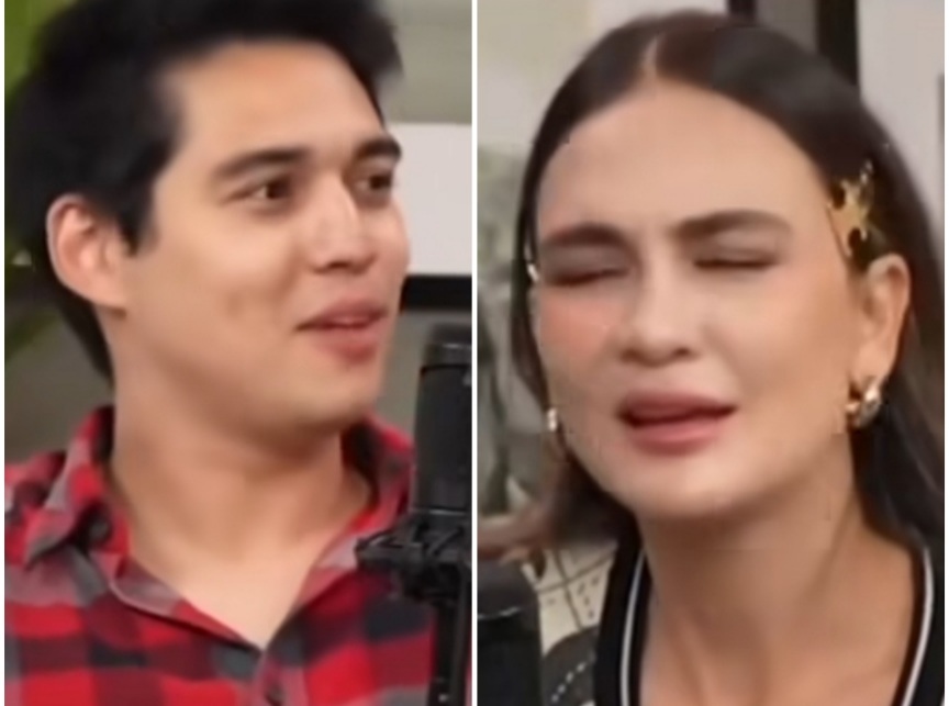 Maxime Bouttier saat menjadi bintang tamu di Pidcast Youtube Luna Maya beberapa waktu lalu.