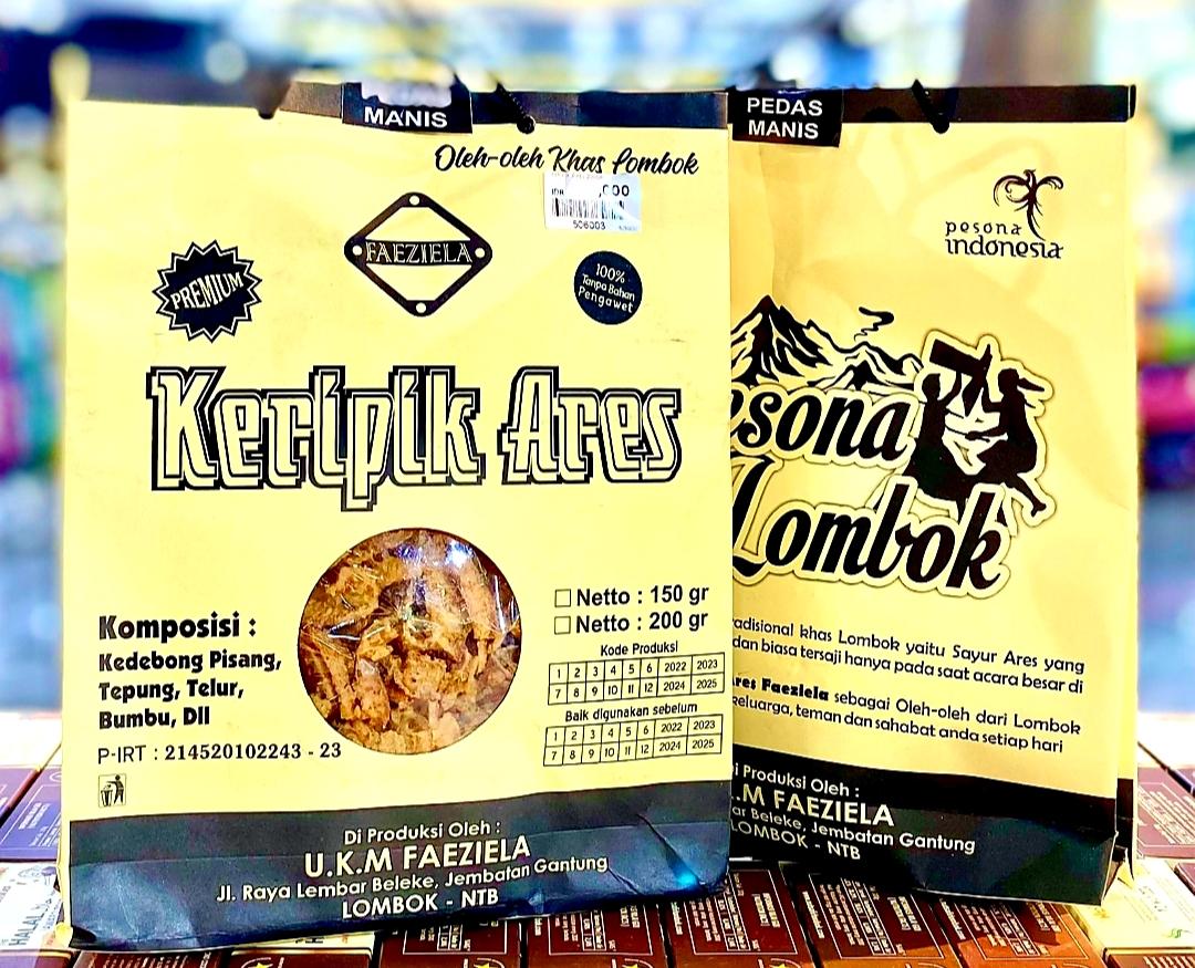 Lombok juga kaya cemilan kekinian berbahan unik dengan cita rasa nendang banget, cocok dijadikan oleh-oleh.