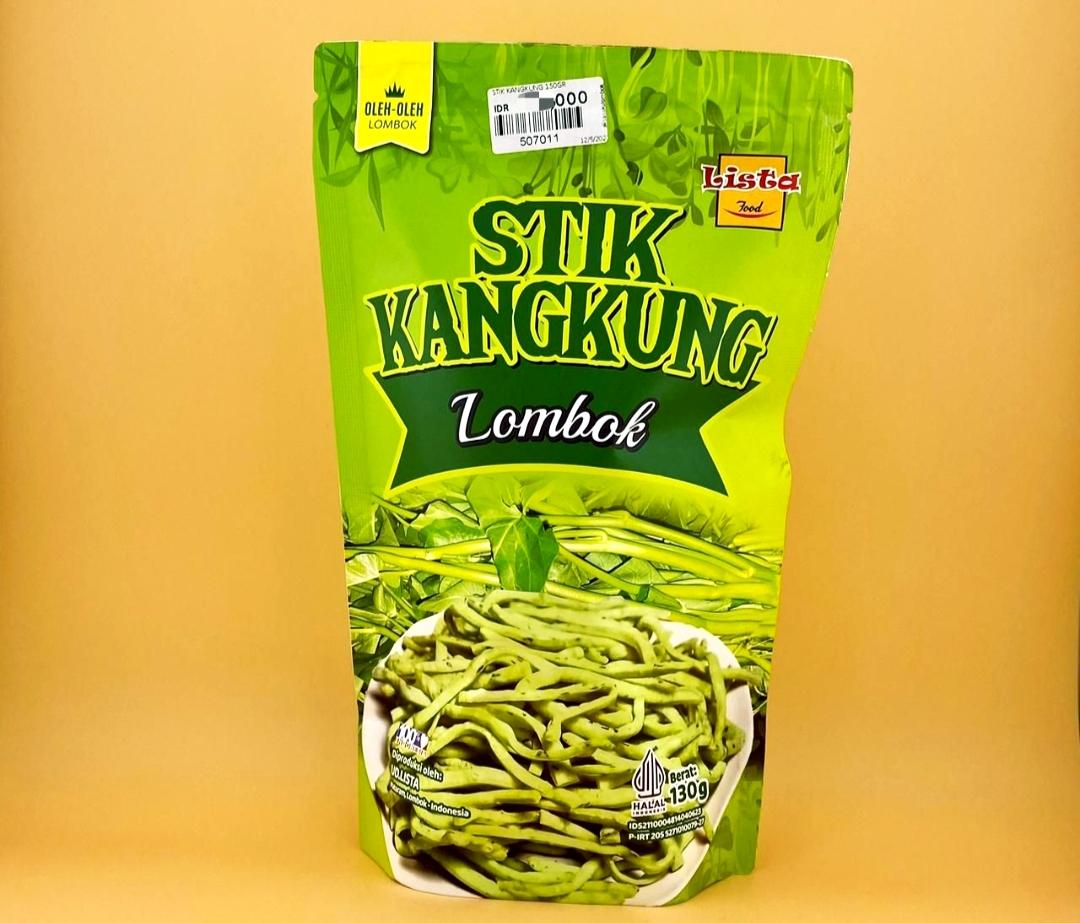 Stik kangkung memiliki cita rasa yang renyah dan gurih karena dibuat dari bahan dasar kangkung yang dihaluskan.