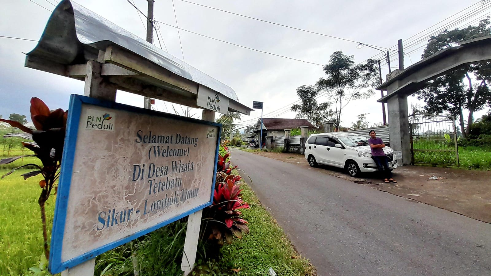 MUDAH DIJANGKAU: Butuh waktu sekitar satu jam menuju Desa Tetebatu dari Kota Mataram.