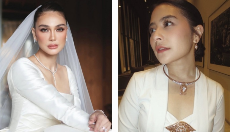 Istri Maxime Bouttier, Luna Maya dan mantan pacar Maxime, Prilly Latuconsina.