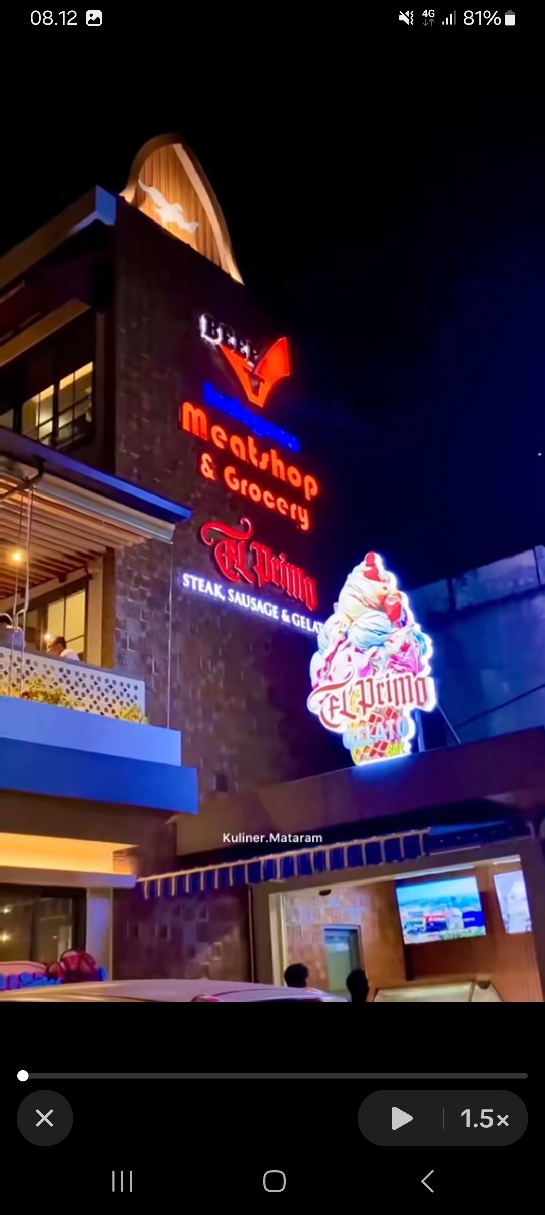 El Primo Lombok jadi salah satu cafe dan restoran mewah di Mataram