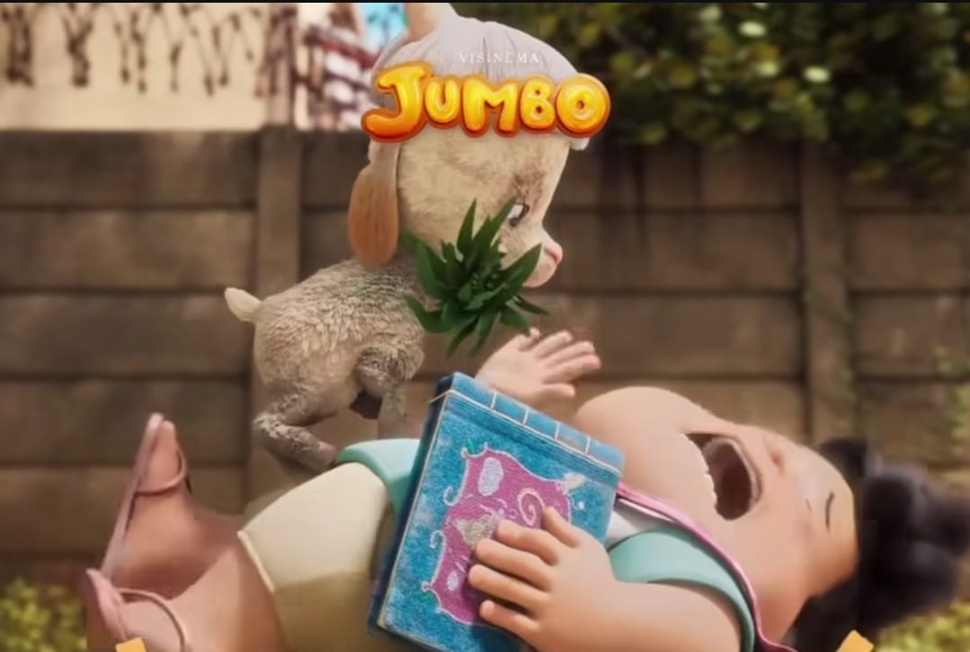 Salah satu adegan Don dalam Film Jumbo.