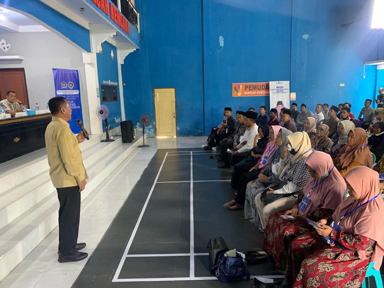 Sosialisasi program MBG untuk masyarakat Kecamatan Aikmel dan Suela, Lombok Timur.