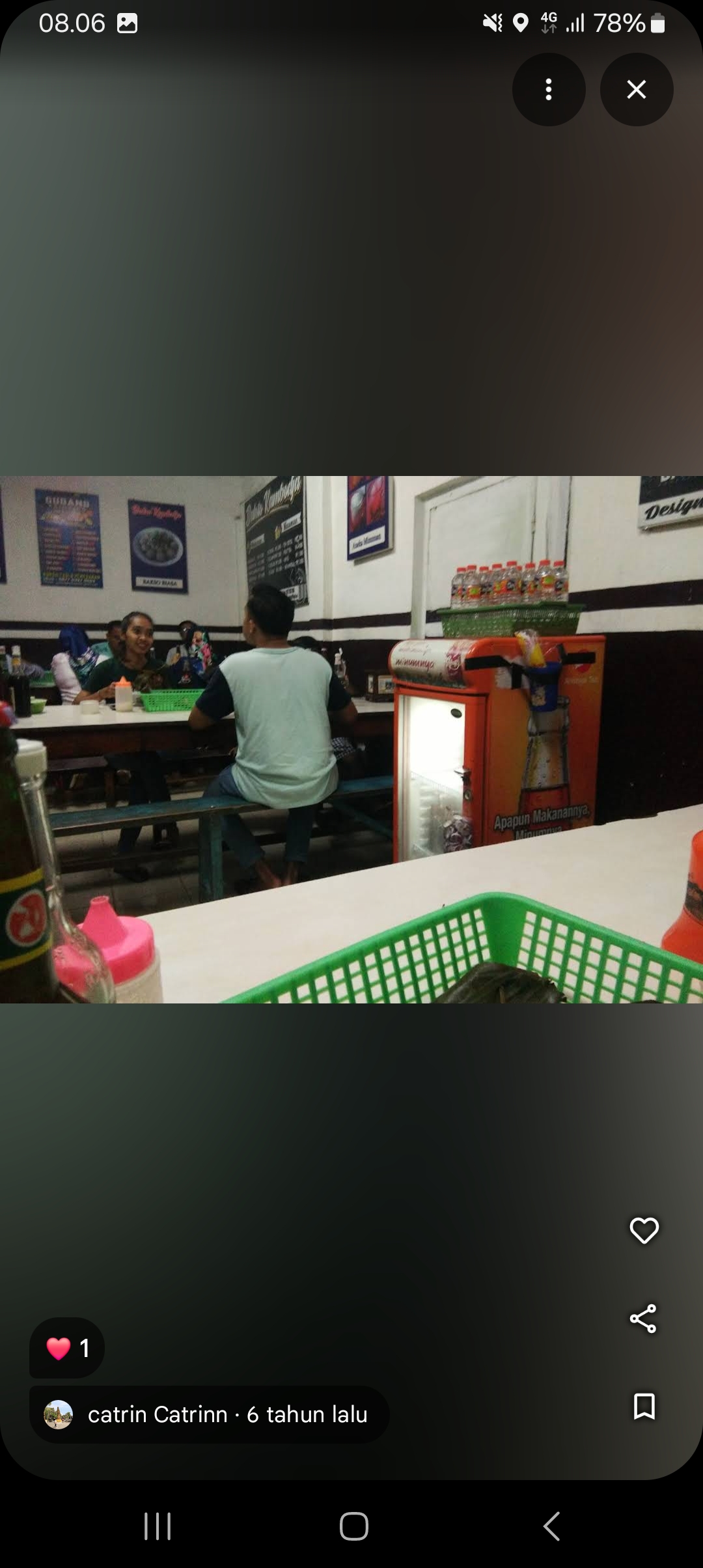 Warung bakso Kambodja jadi warung bakso murah dan enak di Mataram