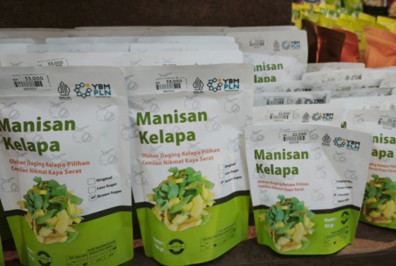 Manisan Kelapa menjadi salah satu makanan khas Lombok yang bisa dijadikan oleh-oleh