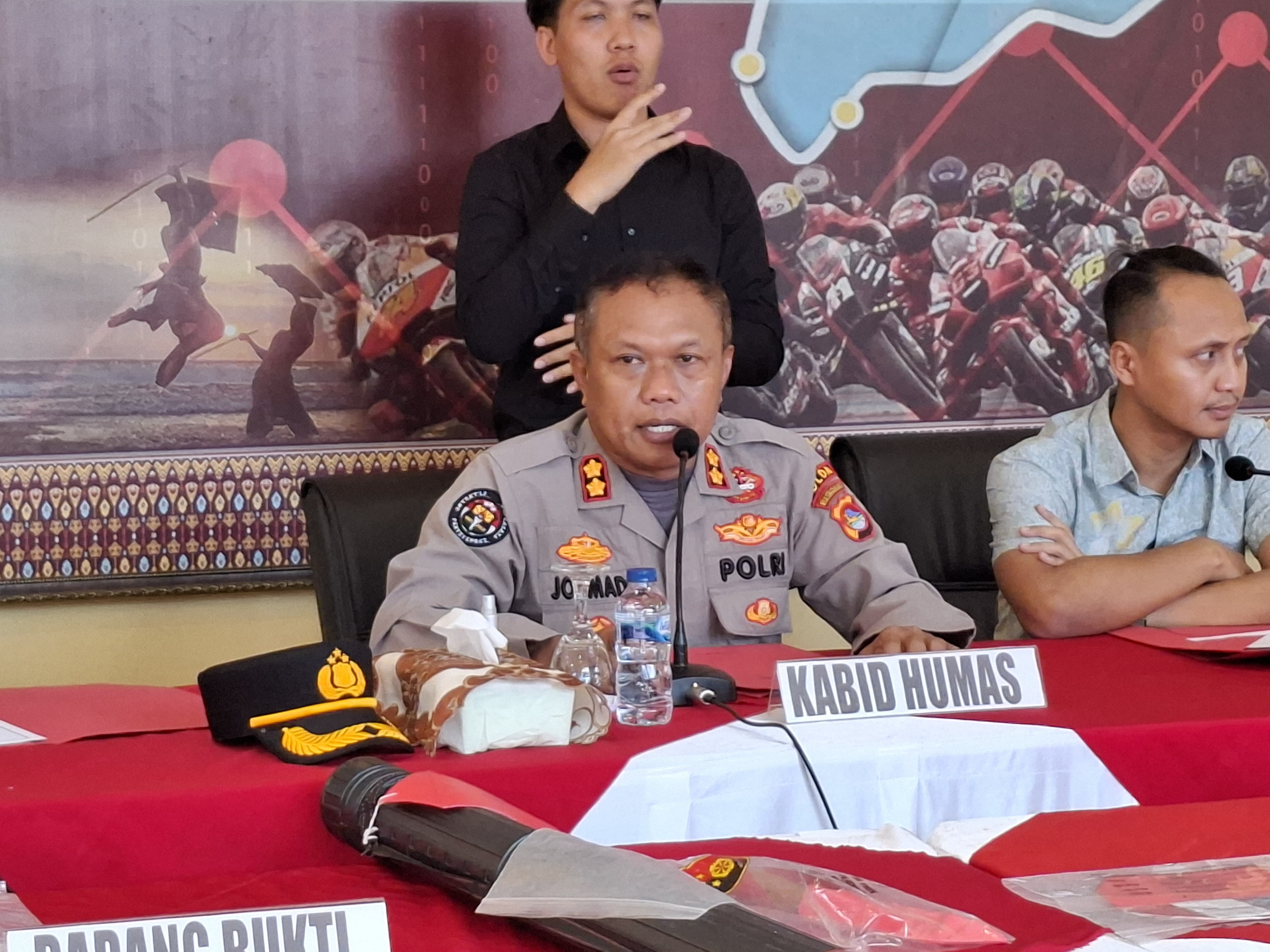 Kasubbid Penmas, Bidang Humas Polda NTB AKBP Jolmadi.