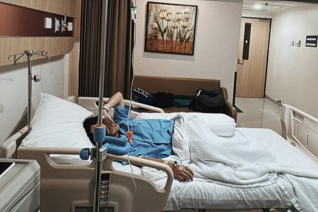 Dokter menyarankan agar Gregoria istirahat total dan fisioterapi untuk pemulihan keseimbangan. (Foto: instagram)