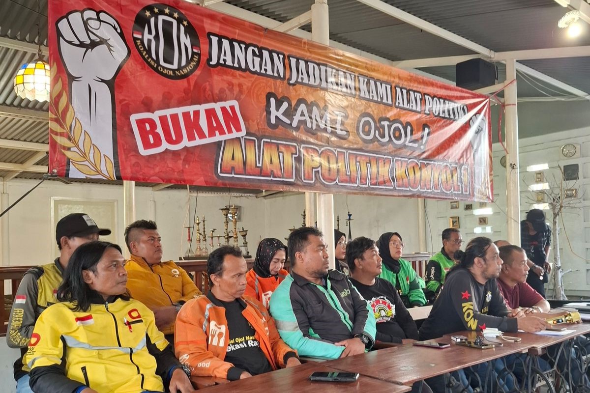 Koalisi Ojol Nasional Tolak Unjuk Rasa 20 Mei 2025