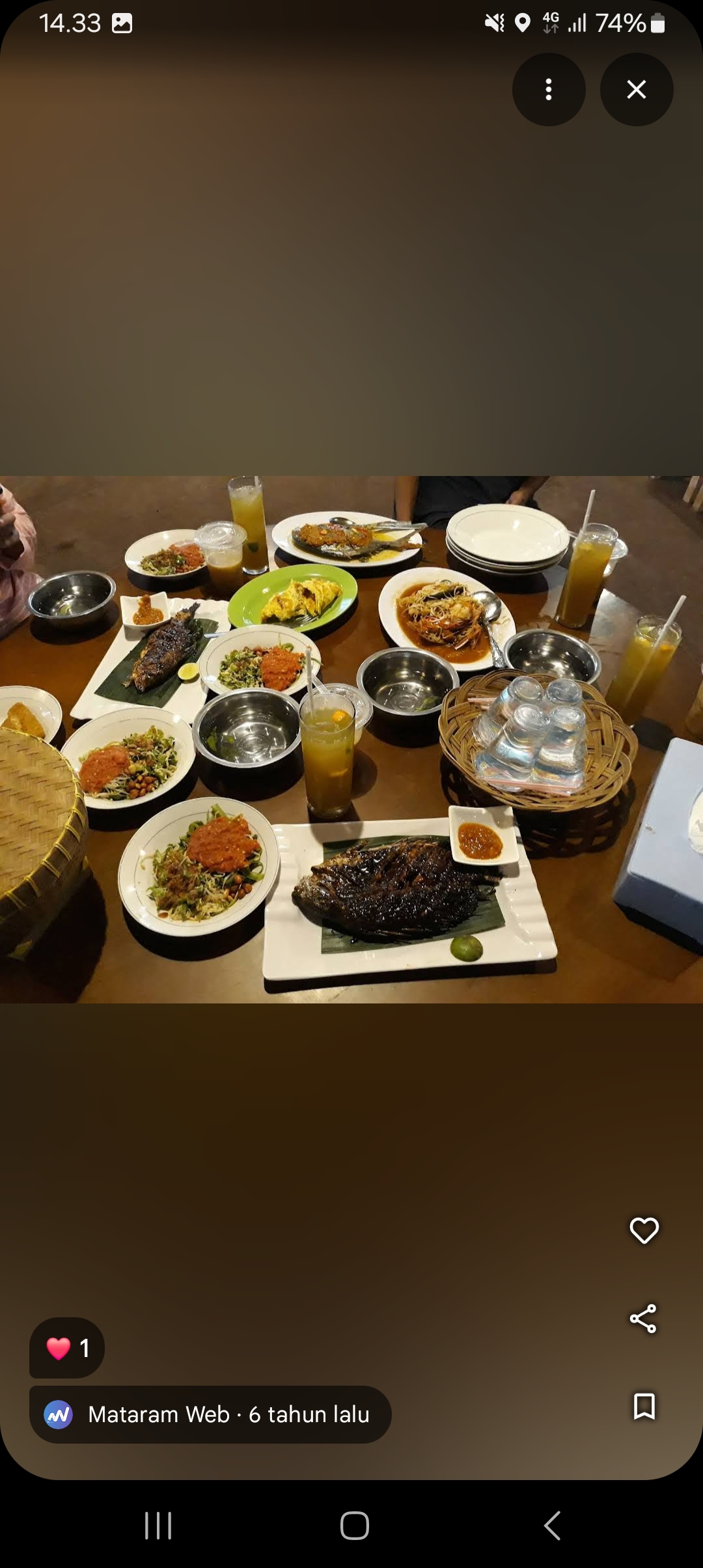 Bale Seafood Lombok jadi tempat makan seafood enak di Mataram