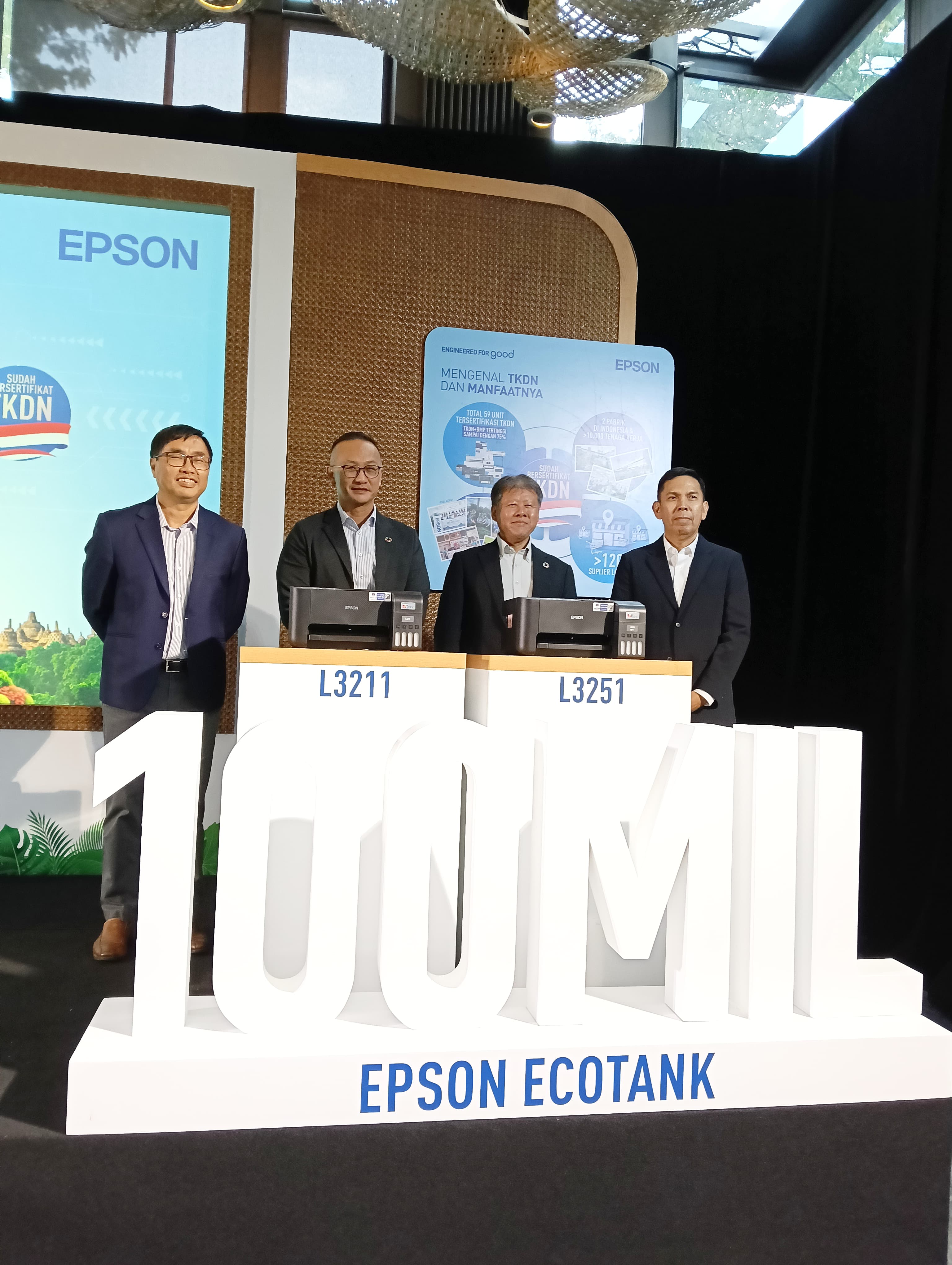 Peluncuran EcoTank L3211 dan L3251 merupakan langkah strategis Epson dalam memperluas akses masyarakat terhadap teknologi cetak berkualitas tinggi (Istimewa)
