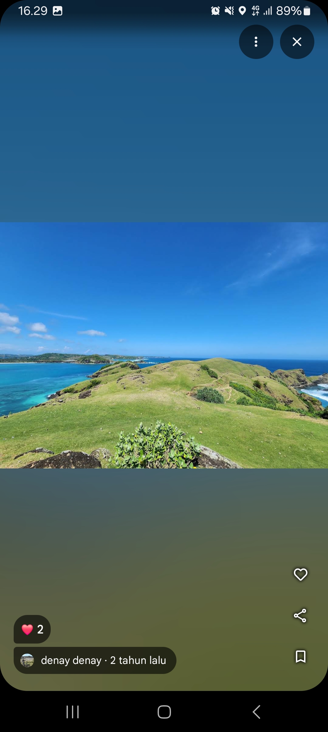 Bukit Merese jadi tempat wisata di Lombok yang wajib dikunjungi