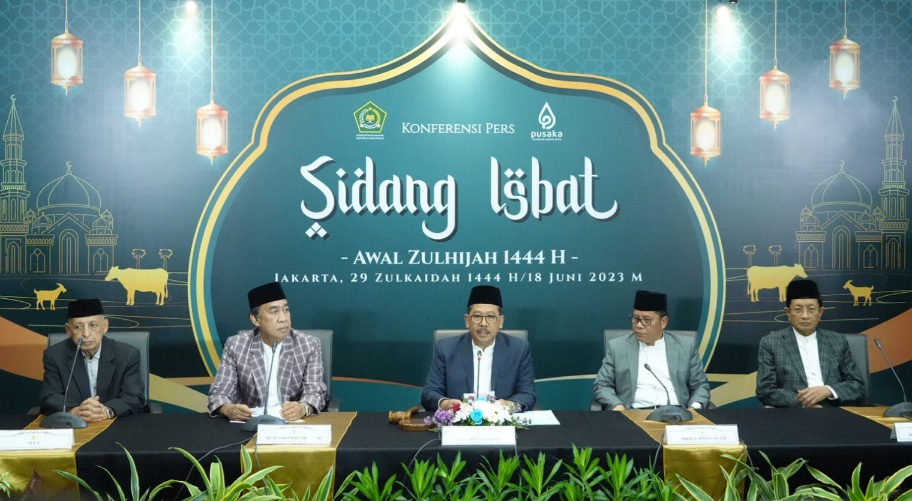 Ilustrasi pelaksanaan sidan isbat dalam menentukan perayaan Idul Adha 2025.