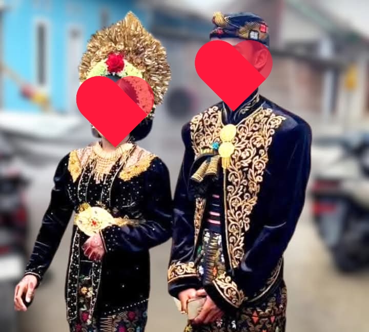MERARIK KODEK: Viral sepasang pengantin yang masih berusia sangat muda menikah di Lombok Tengah.