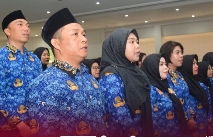 408 ASN yang terdiri dari CPNS dan PPPK di lingkup NTB resmi dilantik