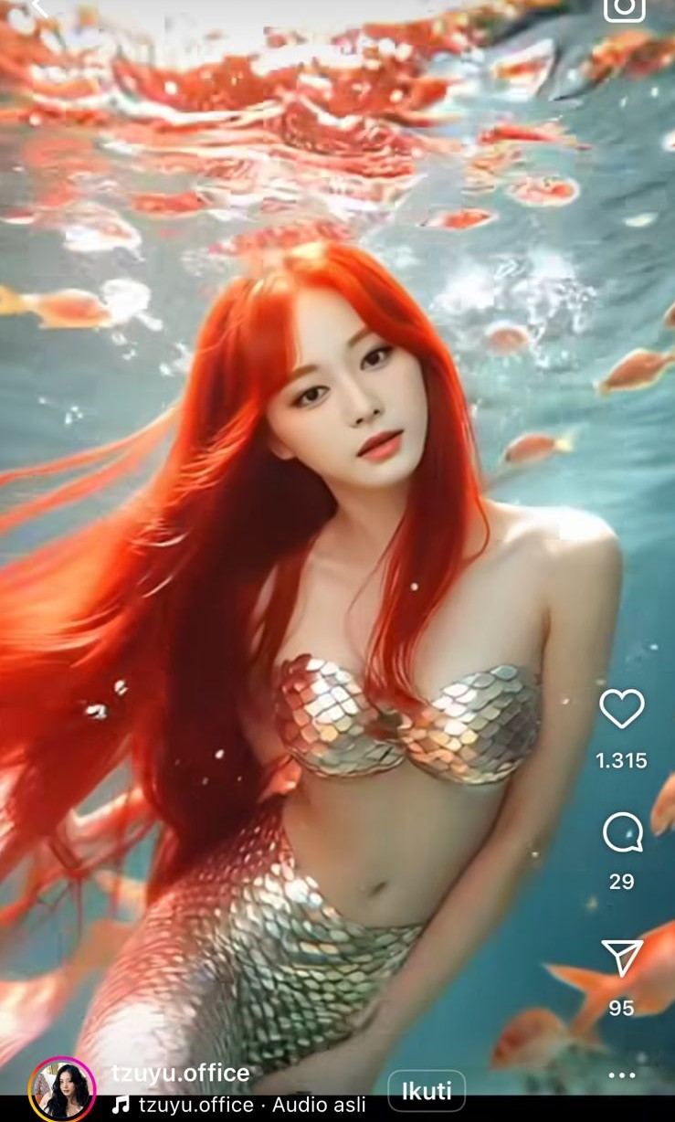 Demam Tren Video AI Mermaid di TikTok, Begini Cara Sederhana Bikinnya