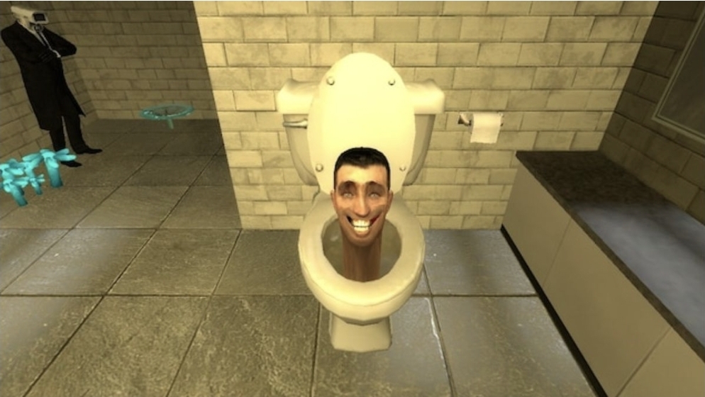 Skibidi Toilet, seri animasi kocak dan absurd yang viral di YouTube dan TikTok, kini bakal hadir dalam versi layar lebar. (istimewa)