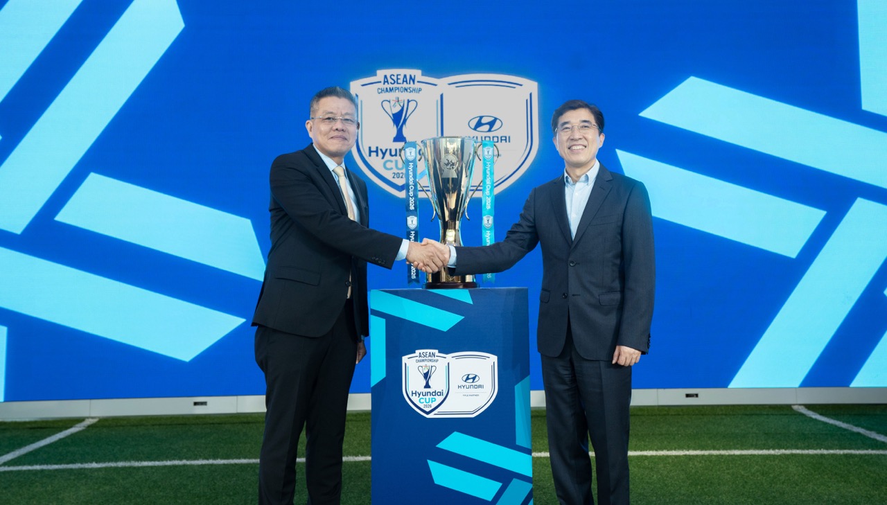 Turnamen sepak bola paling bergengsi di Asia Tenggara kini bernama ASEAN Hyundai Cup.