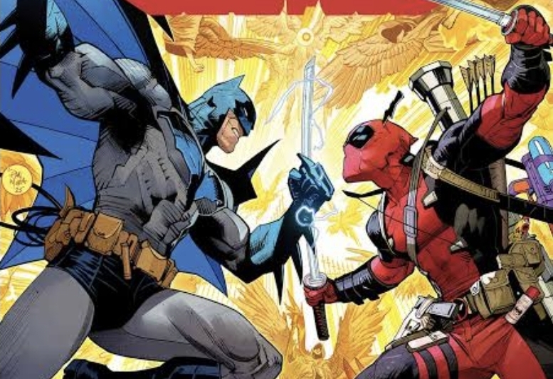 Deadpool dari Marvel dan Batman dari DC, akan dipertemukan dalam sebuah crossover Marvel DC berjudul Deadpool/Batman.&nbsp; (istimewa)