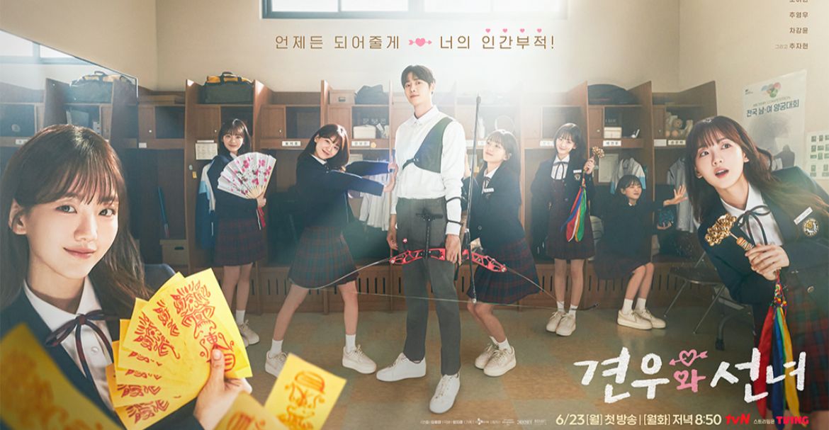 Petualangan anak SMA jadi dukun di drama Head Over Heels.
