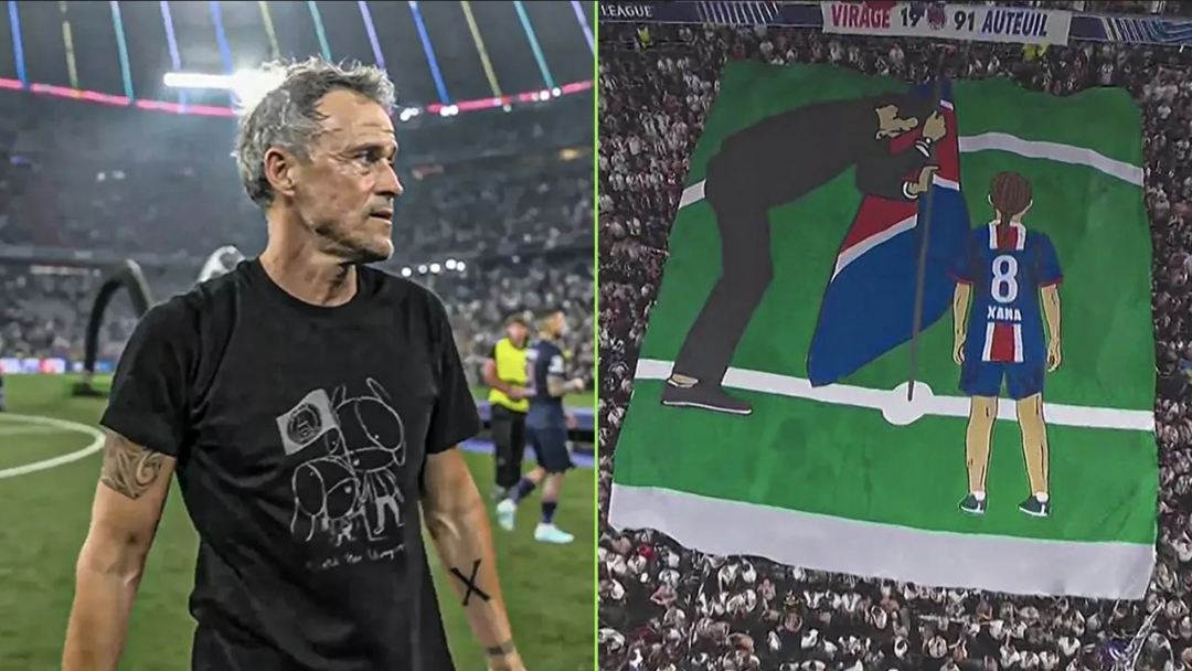Momen PSG juara Liga Champions ini tidak hanya menjadi sejarah bagi klub, tapi juga catatan emosional pribadi bagi Enrique. (istimewa)