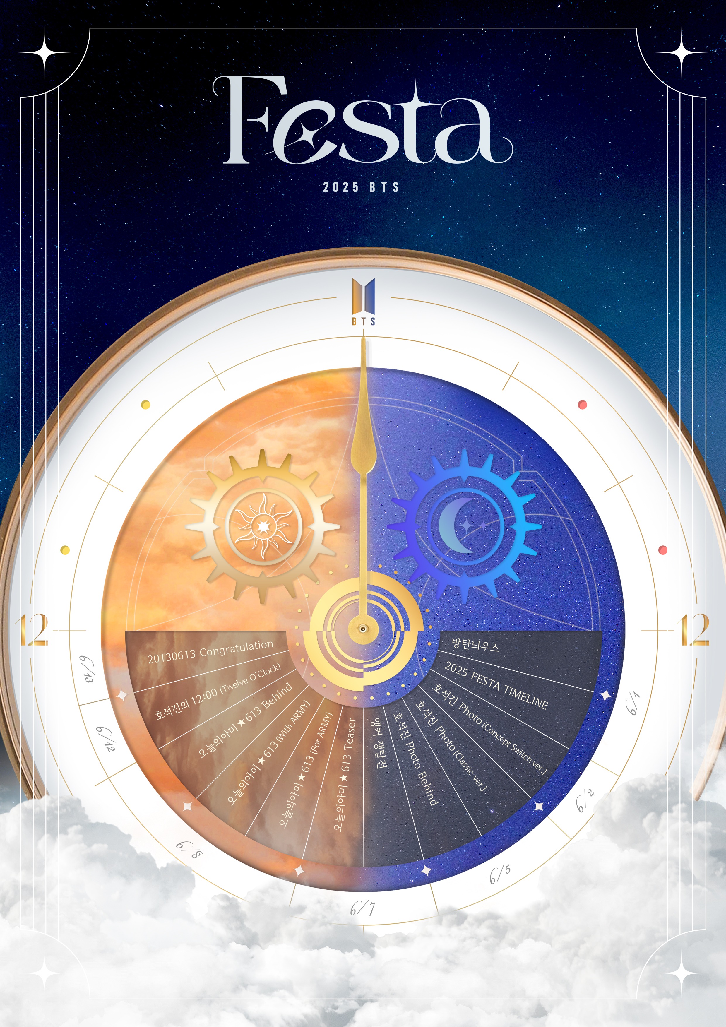 Timeline perayaan BTS festa 2025, ada ARMY bomb photo spot hingga DIY zone.