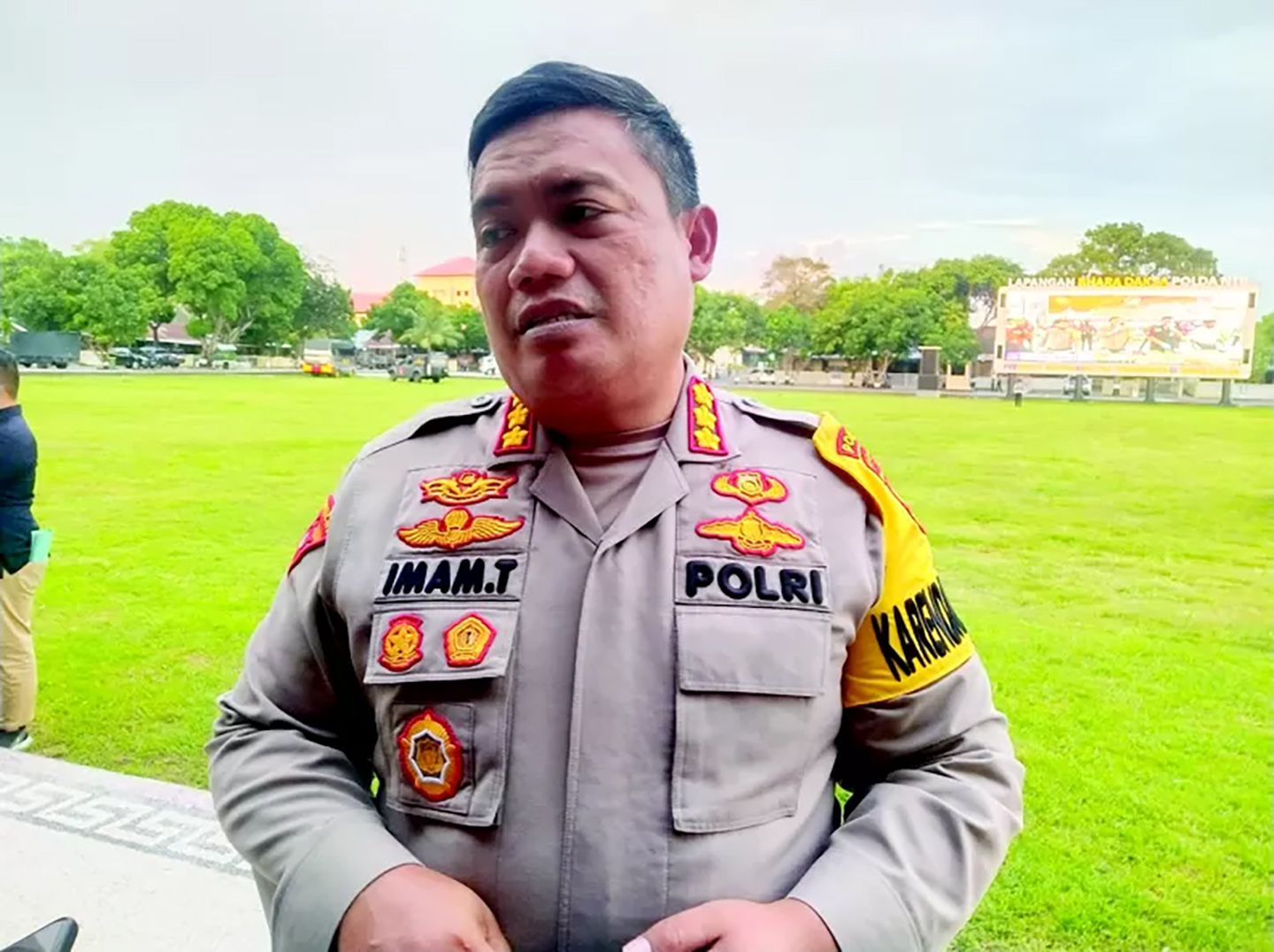 Mantan Karo Ops Polda NTB Imam Thobroni yang kini menjabat wakapolda Maluku.