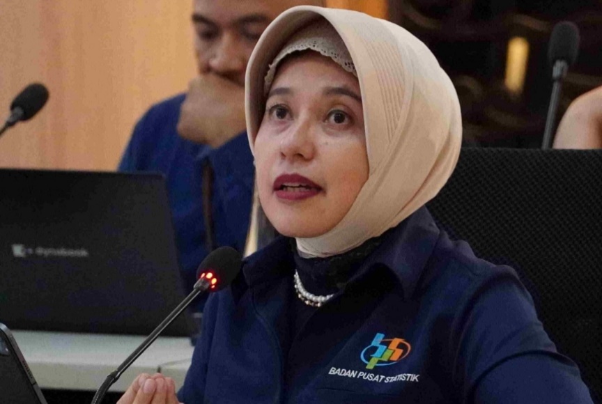 Kepala BPS, Amalia Adininggar Widyasanti menjelaskan tentang DTSEN yang akan menjadi acuan pemerintah menyalurkan Bansos kepada masyarakat.