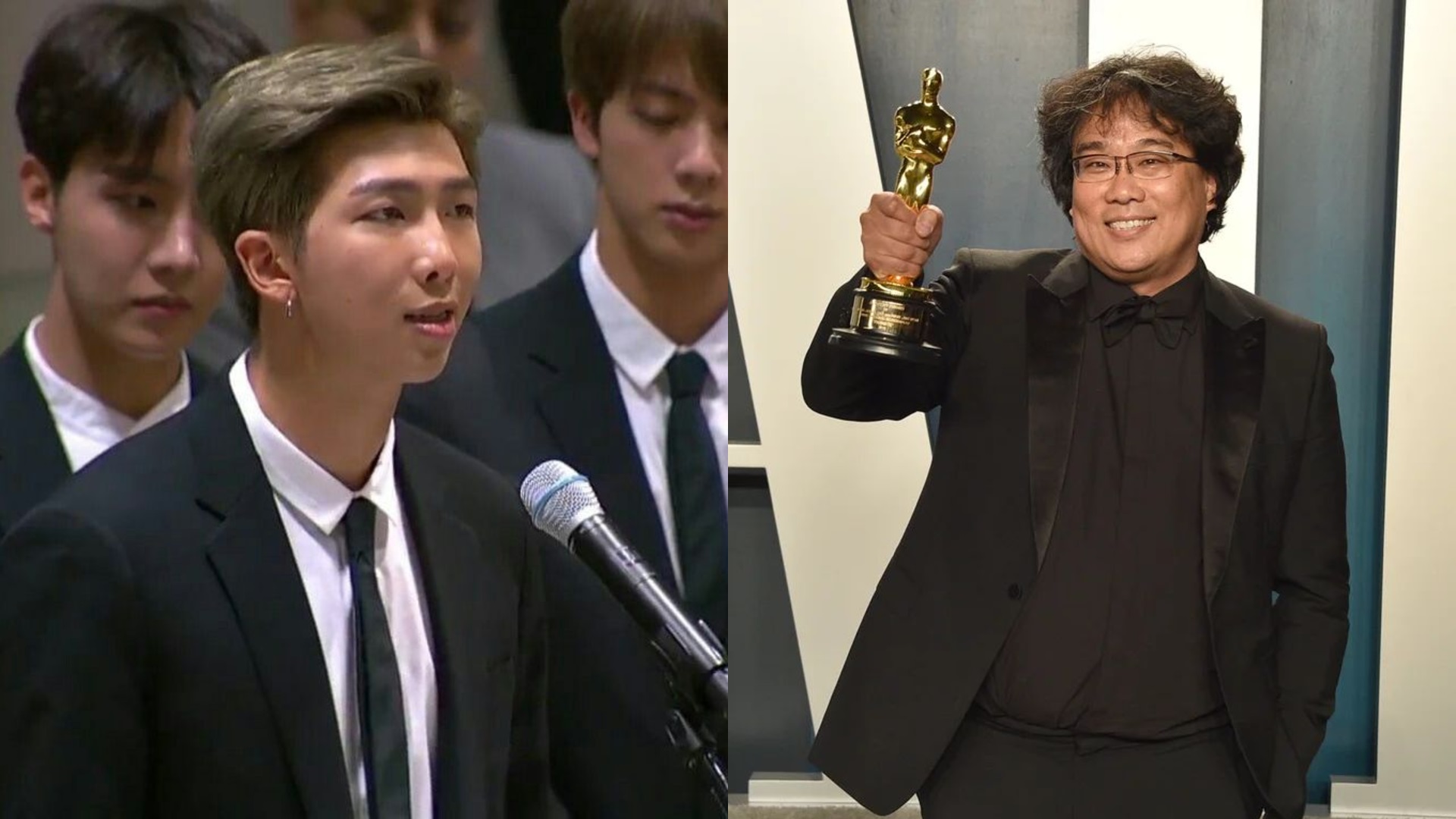 BTS dan sutradara Bong Joon Ho tampil simbolis di siaran pilpres korea selatan ke-21