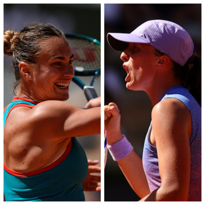Aryna Sabalenka bertemu dengan Iga Swiatek di babak semifinal Roland Garros 2025.