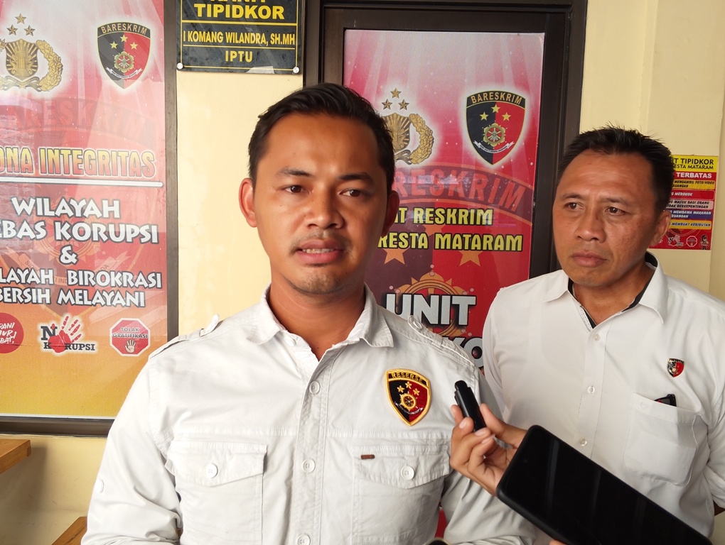 Kasatreskrim Polresta Mataram AKP Regi Halili ungkapkan terkait tiga remaja tersangka pemerkosaan anak di bawah umur