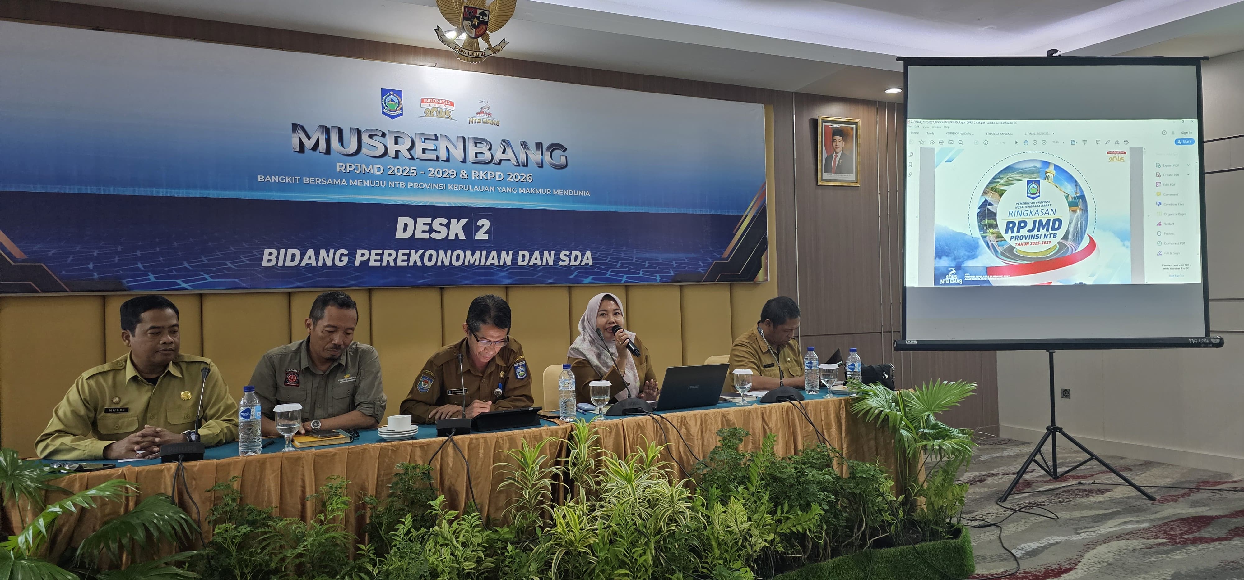 FOKUS: Suasana Musrenbang RPJMD NTB 2025&ndash;2029.